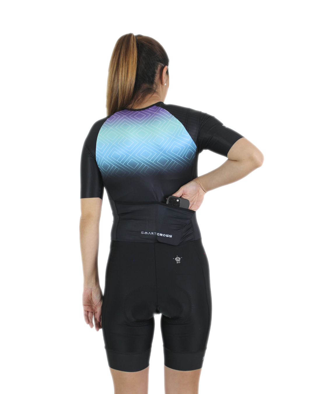 Enterizo Ciclismo Speed Suit Dark Rainbow
