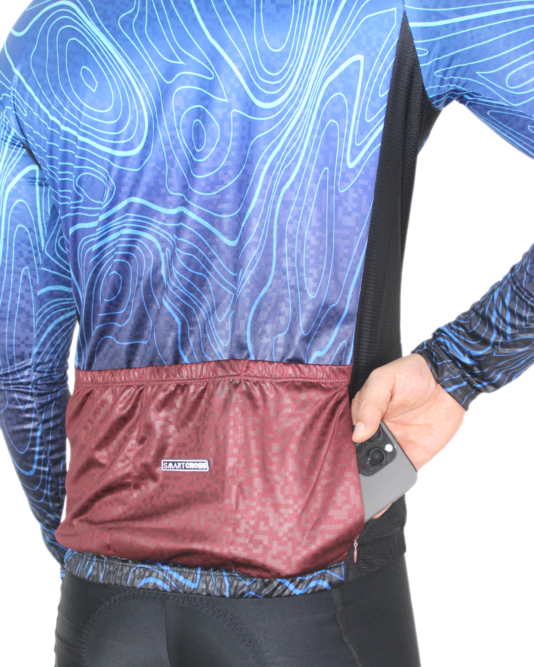 Jersey Travelfit Blue Levels - Hombre