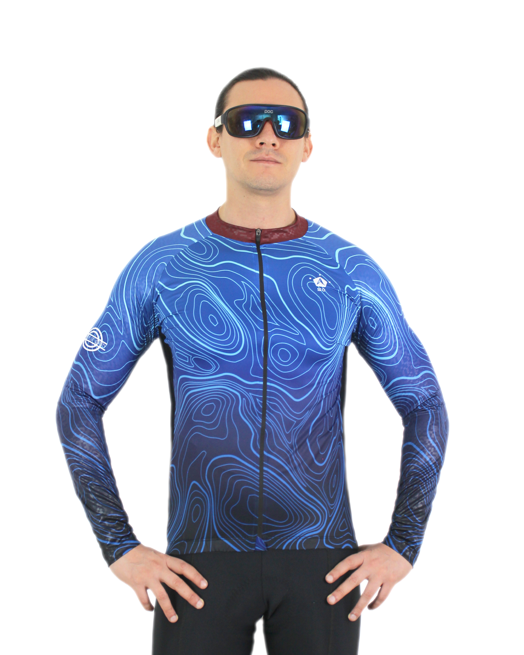 Jersey Travelfit Blue Levels - Hombre