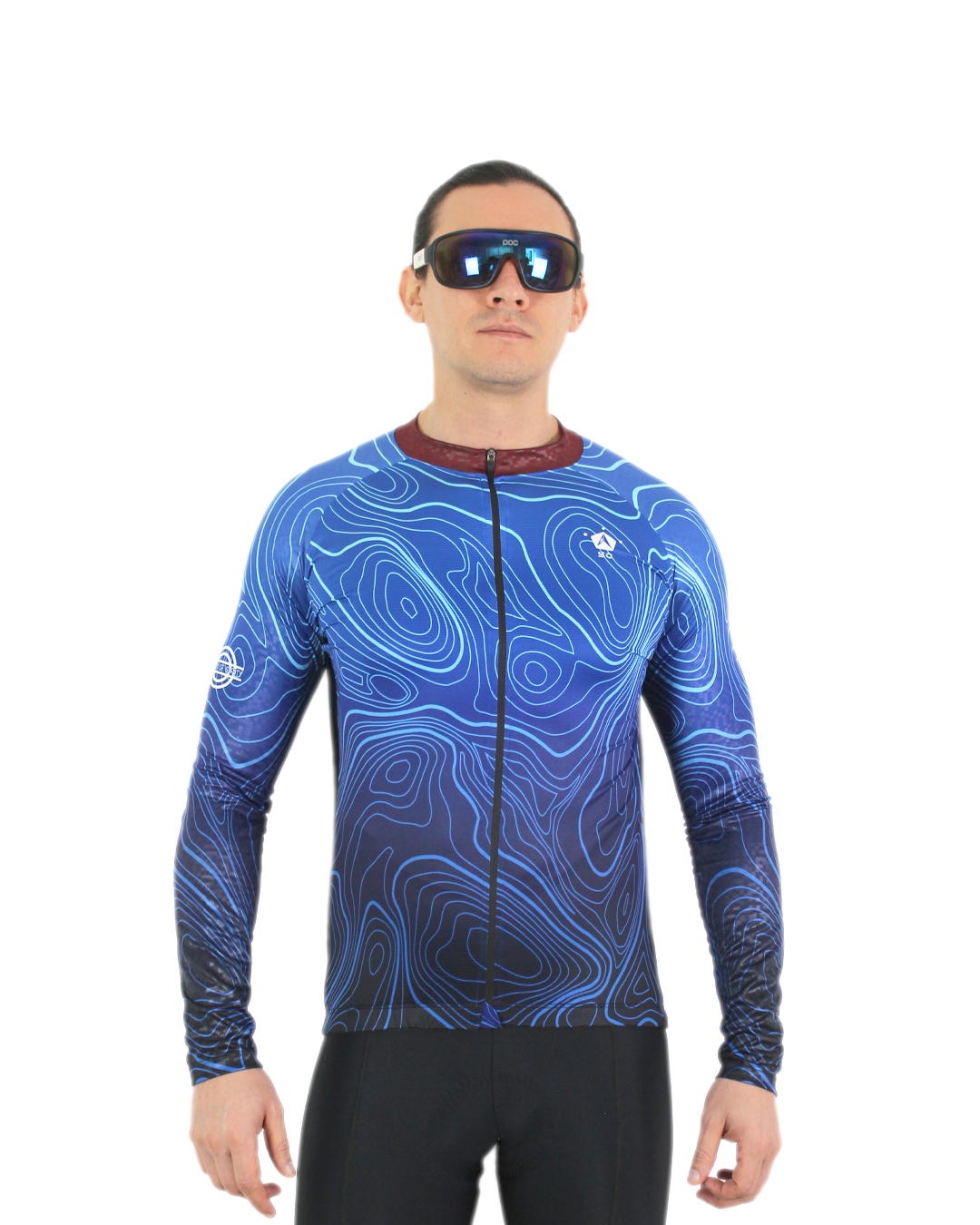 Jersey Travelfit Blue Levels - Hombre