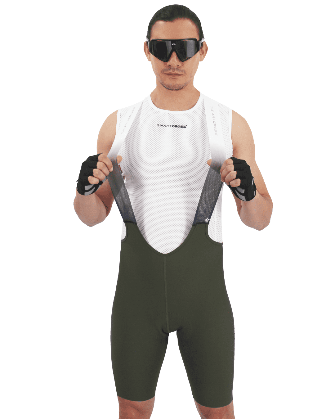 Pantaloneta Legend Tour Sin costuras- Masculina Verde