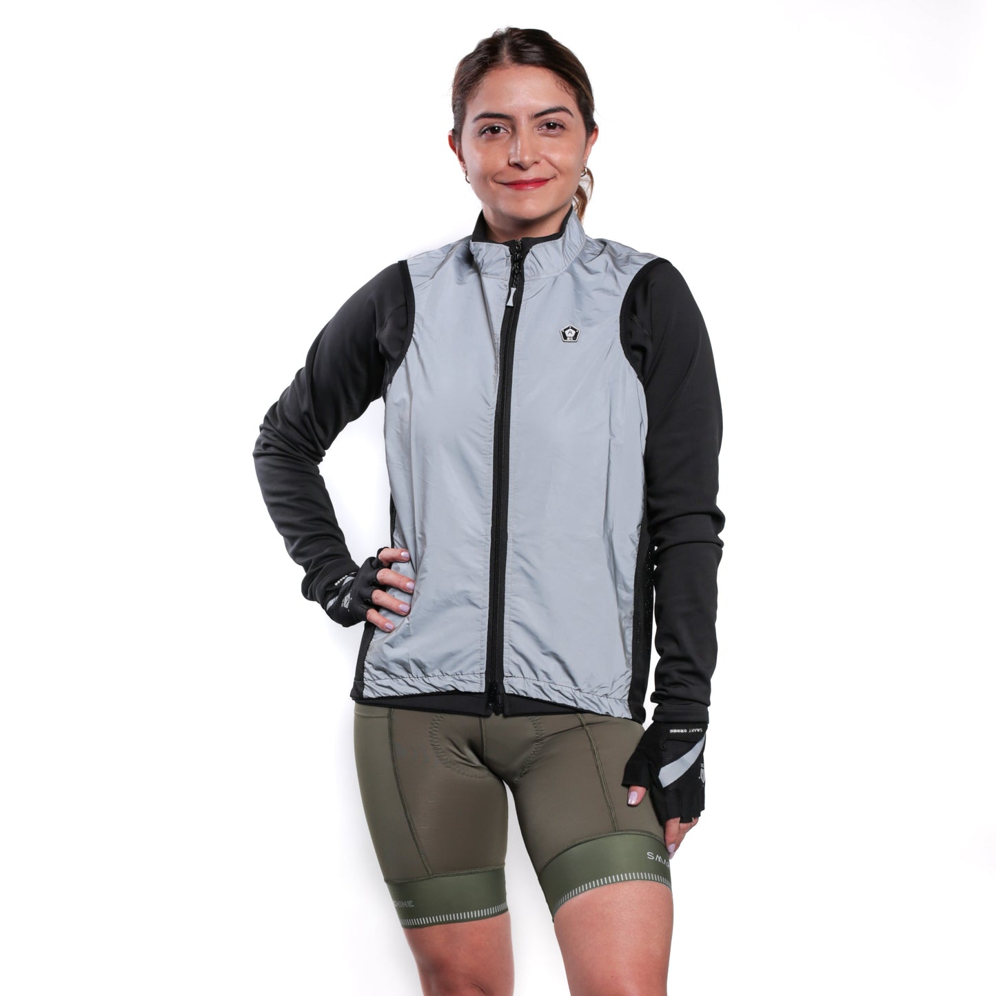 Chaleco Windshell Reflectivo mujer