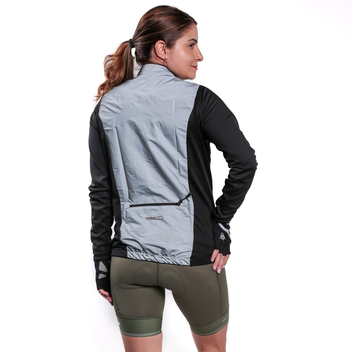 Chaleco Windshell Reflectivo mujer