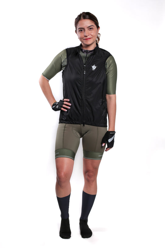 Chaleco Windshell Negro Unisex