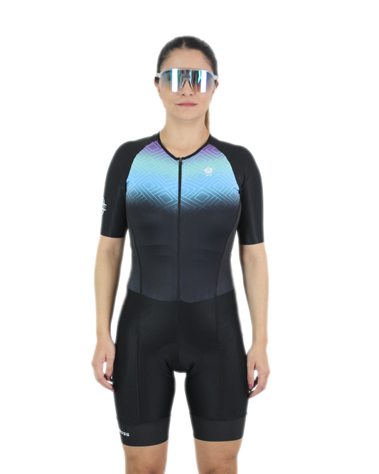 Enterizo Ciclismo Speed Suit Dark Rainbow