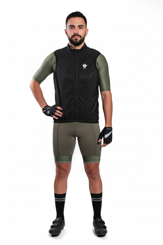 Chaleco Windshell Negro Unisex