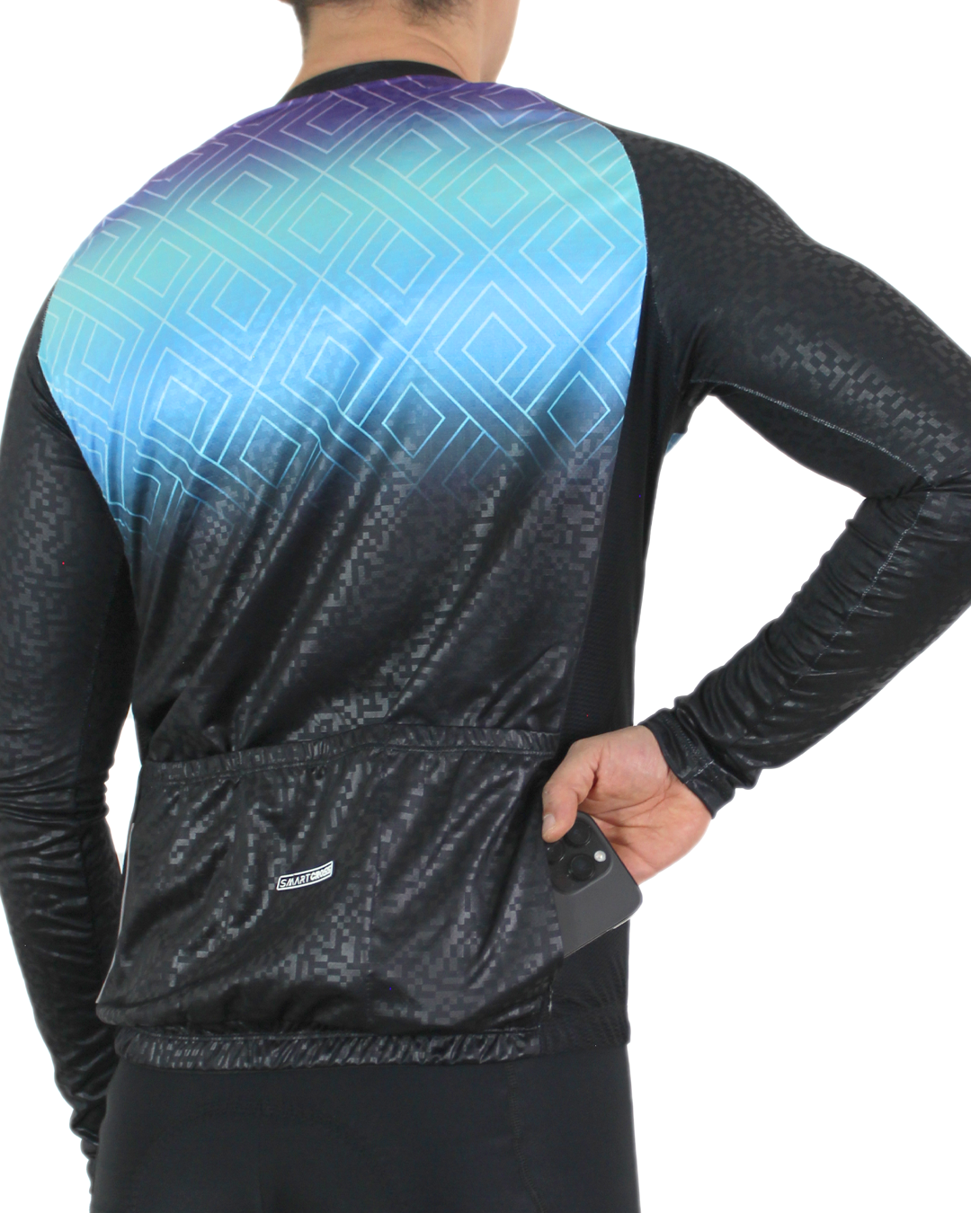 Jersey Travelfit Dark Rainbow - Hombre