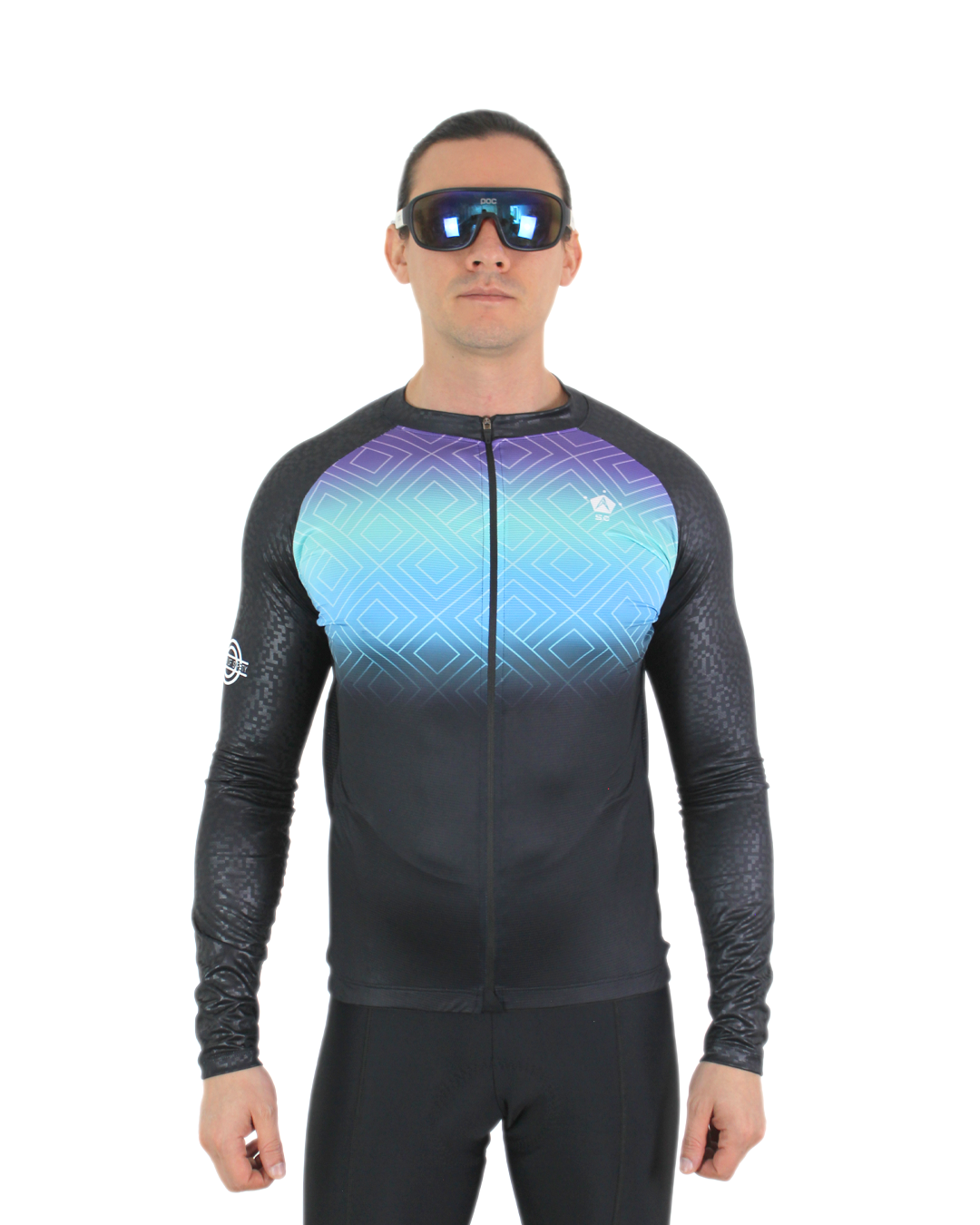 Jersey Travelfit Dark Rainbow - Hombre