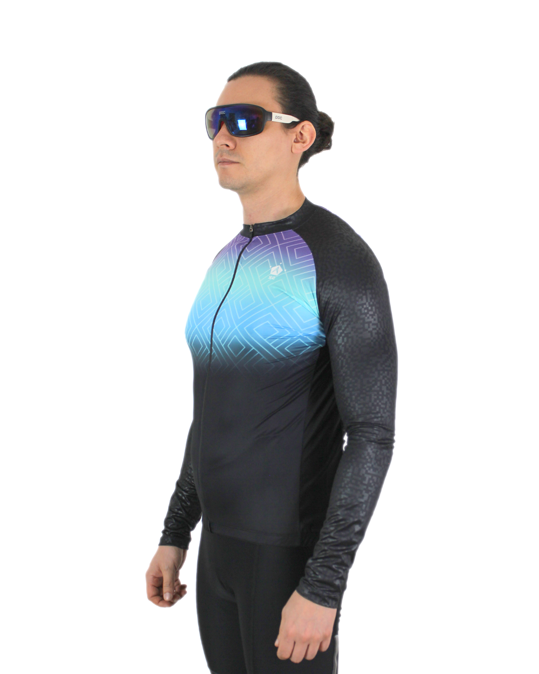 Jersey Travelfit Dark Rainbow - Hombre
