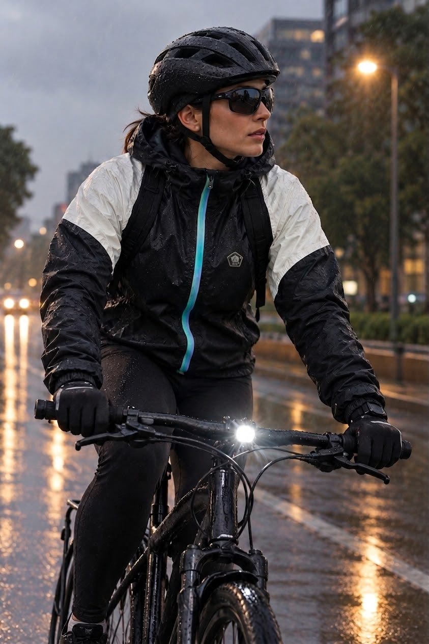 Chaqueta Reflectiva Impermeable Rompevientos Smartcross SC