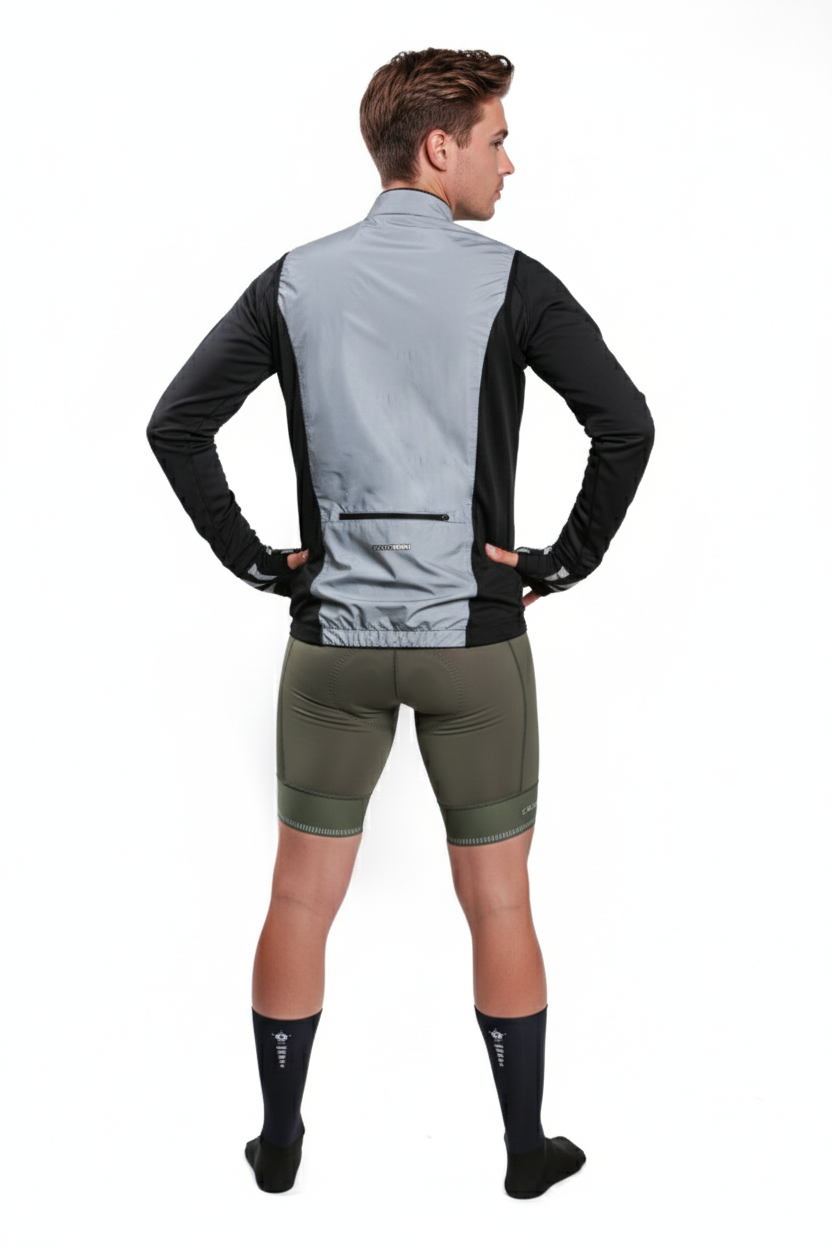 Chaleco Windshell Reflectivo hombre