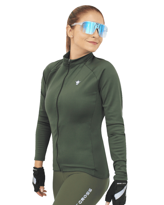 Chaqueta térmica Dynamo verde - Mujer